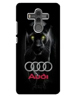 Чехол для Huawei Mate 10 с картинкой «Пантера и Audi» Чехол для Huawei Mate 10 с картинкой «Пантера и Audi»