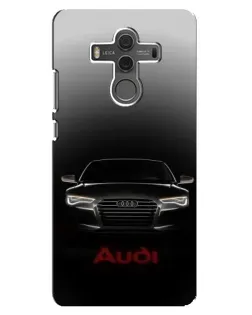 Чехол для Huawei Mate 10 с картинкой «Audi — градиентный контур» Чехол для Huawei Mate 10 с картинкой «Audi — градиентный контур»