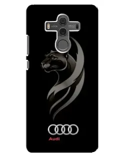Чехол для Huawei Mate 10 с картинкой «Графика — пантера и Audi» Чехол для Huawei Mate 10 с картинкой «Графика — пантера и Audi»