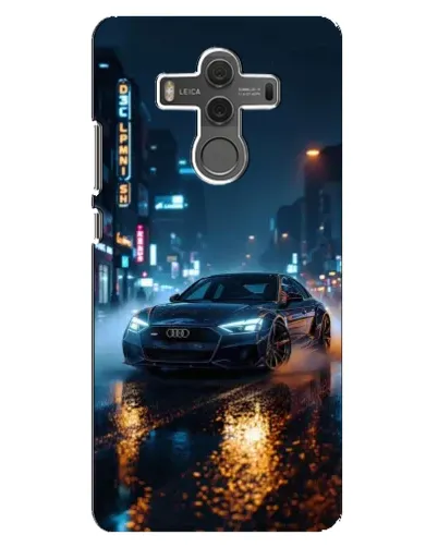 Чехол для Huawei Mate 10 с картинкой «Ночной город и Audi» Чехол для Huawei Mate 10 с картинкой «Ночной город и Audi»