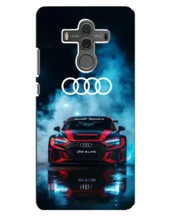 Чехол для Huawei Mate 10 с картинкой «Audi Sport — неон» Чехол для Huawei Mate 10 с картинкой «Audi Sport — неон»