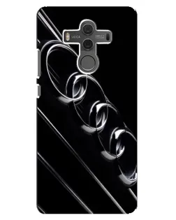Чехол для Huawei Mate 10 с картинкой «Audi — абстрактные кольца» Чехол для Huawei Mate 10 с картинкой «Audi — абстрактные кольца»