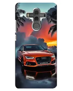 Чехол для Huawei Mate 10 с картинкой «Audi — закат» Чехол для Huawei Mate 10 с картинкой «Audi — закат»