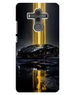 Чехол для Huawei Mate 10 с картинкой «Ночной Lamborghini драйв»