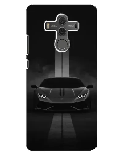Чехол для Huawei Mate 10 с картинкой «Lamborghini симметрия дорог»
