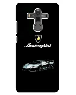 Чехол для Huawei Mate 10 с картинкой «Логотип Lamborghini классика»