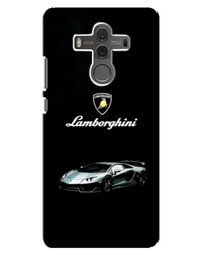 Чехол для Huawei Mate 10 с картинкой «Логотип Lamborghini классика»