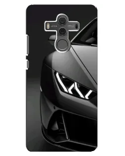 Чехол для Huawei Mate 10 с картинкой «Lamborghini фары детализация»