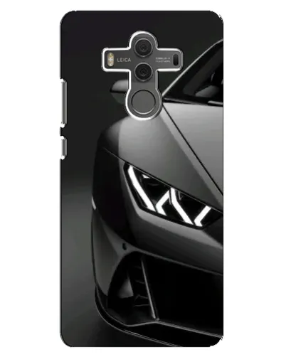 Чехол для Huawei Mate 10 с картинкой «Lamborghini фары детализация»
