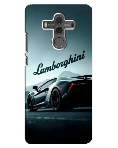Чехол для Huawei Mate 10 с картинкой «Классическая надпись Lamborghini»