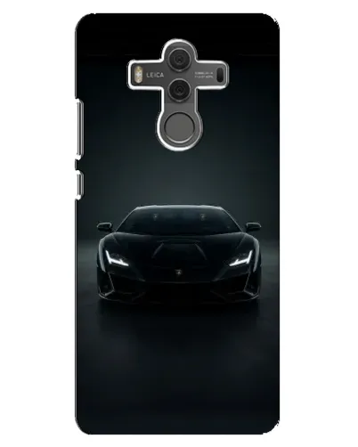 Чехол для Huawei Mate 10 с картинкой «Черный Lamborghini Aventador»