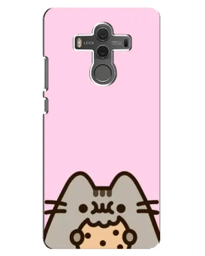 Чехол для Huawei Mate 10 с картинкой «Pusheen и печенье»