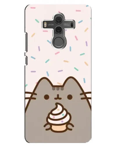 Чехол для Huawei Mate 10 с картинкой «Пушин с кексом»