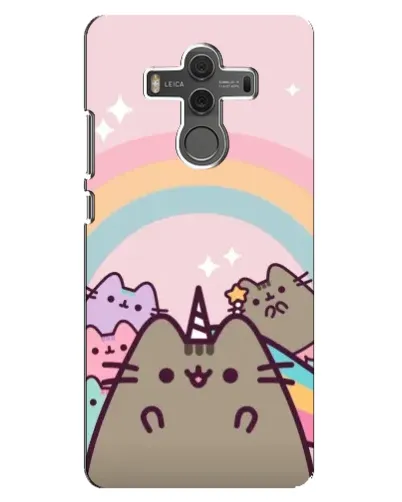 Чехол для Huawei Mate 10 с картинкой «Единорог Pusheen»