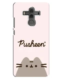 Чехол для Huawei Mate 10 с картинкой «Pusheen логотип»