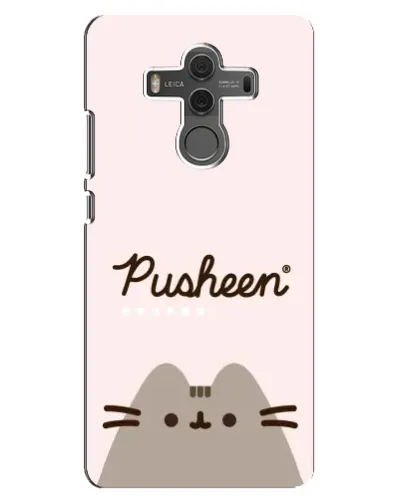 Чехол для Huawei Mate 10 с картинкой «Pusheen логотип»