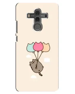 Чехол для Huawei Mate 10 с картинкой «Пушин на шариках»