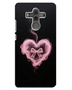 Чехол для Huawei Mate 10 с картинкой «Дымчатое сердце»
