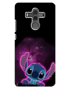 Чехол для Huawei Mate 10 с картинкой «Неоновый Stitch»