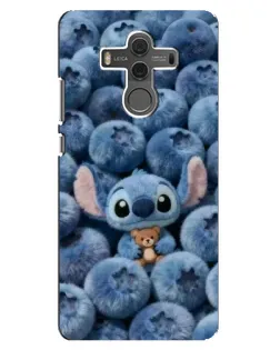 Чехол для Huawei Mate 10 с картинкой «Стич и голубика»