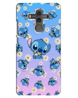 Чехол для Huawei Mate 10 с картинкой «Паттерн со Стичем»