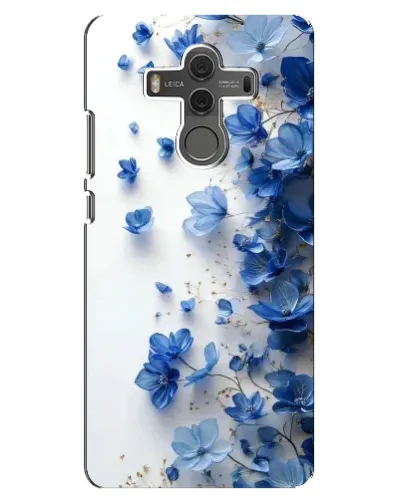 Чехол для Huawei Mate 10 с картинкой «Голубой цветочный каскад» Чехол для Huawei Mate 10 с картинкой «Голубой цветочный каскад»