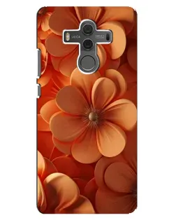 Чохол для Huawei Mate 10 з картинкою «Помаранчева макро квітка»