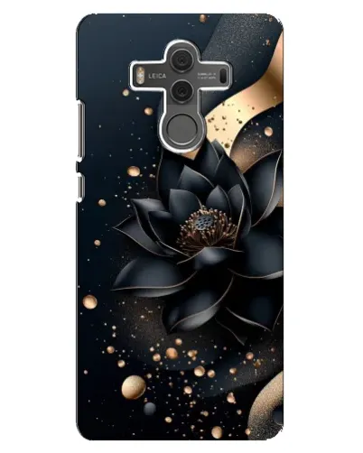 Чехол для Huawei Mate 10 с картинкой «Черный лотос» Чехол для Huawei Mate 10 с картинкой «Черный лотос»