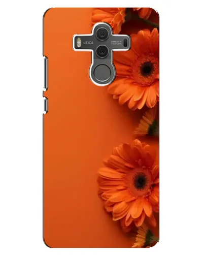Чехол для Huawei Mate 10 с картинкой «Оранжевые герберы» Чехол для Huawei Mate 10 с картинкой «Оранжевые герберы»