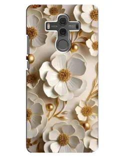 Чохол для Huawei Mate 10 з картинкою «Білі паперові квіти»