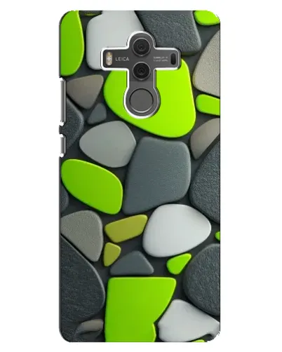 Чехол для Huawei Mate 10 с картинкой «Яркая неоновая галька»