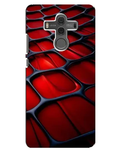 Чехол для Huawei Mate 10 с картинкой «Красная глянцевая сетка»