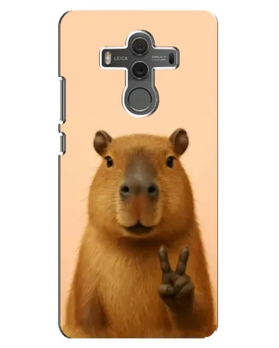 Чехол для Huawei Mate 10 с картинкой «Капибара виктория»