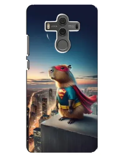 Чехол для Huawei Mate 10 с картинкой «Капи-мен супергерой»