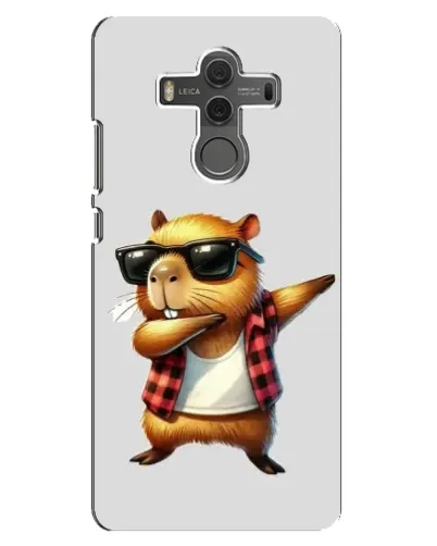 Чехол для Huawei Mate 10 с картинкой «Капибара рэпер даб»