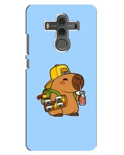 Чехол для Huawei Mate 10 с картинкой «Капибара на скейте» Чехол для Huawei Mate 10 с картинкой «Капибара на скейте»