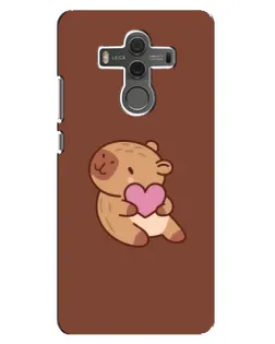 Чехол для Huawei Mate 10 с картинкой «Капибара с сердцем» Чехол для Huawei Mate 10 с картинкой «Капибара с сердцем»