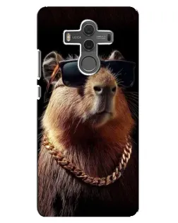 Чехол для Huawei Mate 10 с картинкой «Капибара золотая цепь» Чехол для Huawei Mate 10 с картинкой «Капибара золотая цепь»