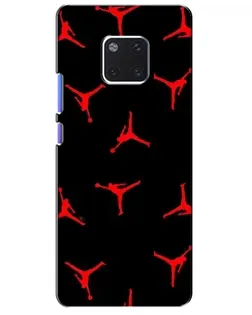 Чехол для Huawei Mate 20 Pro (LYA-L09, LYA-L29) с картинкой «Jordan Red Pattern» Чехол для Huawei Mate 20 Pro (LYA-L09, LYA-L29) с картинкой «Jordan Red Pattern»