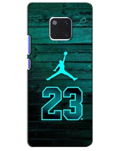 Чехол для Huawei Mate 20 Pro (LYA-L09, LYA-L29) с картинкой «Jordan Cyan 23»