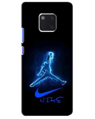Чехол для Huawei Mate 20 Pro (LYA-L09, LYA-L29) с картинкой «Jordan Neon Blue»
