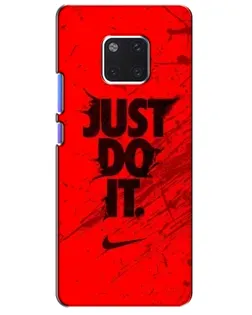 Чехол для Huawei Mate 20 Pro (LYA-L09, LYA-L29) с картинкой «Nike Just Do It»