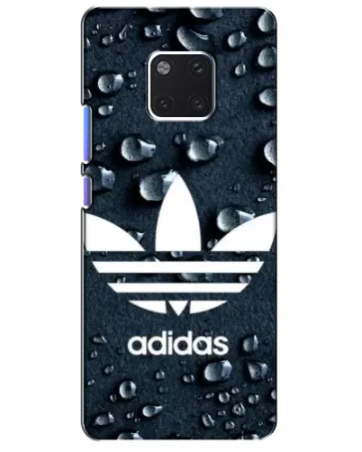 Чехол для Huawei Mate 20 Pro (LYA-L09, LYA-L29) с картинкой «Adidas Trefoil Blue»