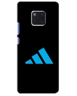 Чехол для Huawei Mate 20 Pro (LYA-L09, LYA-L29) с картинкой «Adidas Cyan Logo»