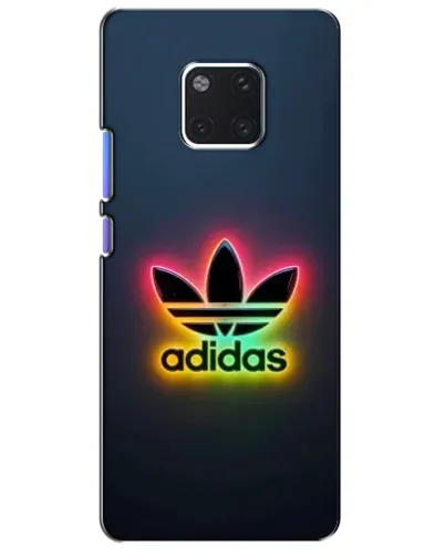 Чехол для Huawei Mate 20 Pro (LYA-L09, LYA-L29) с картинкой «Неоновый Adidas»