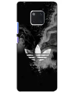 Чехол для Huawei Mate 20 Pro (LYA-L09, LYA-L29) с картинкой «Абстрактный дым Adidas»