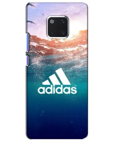 Чехол для Huawei Mate 20 Pro (LYA-L09, LYA-L29) с картинкой «Океанская глубина адидас»