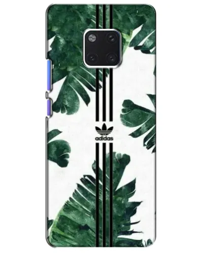 Чехол для Huawei Mate 20 Pro (LYA-L09, LYA-L29) с картинкой «Пальмовые листья адидас»