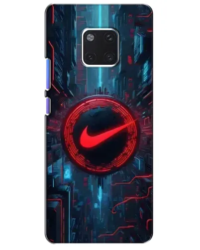 Чехол для Huawei Mate 20 Pro (LYA-L09, LYA-L29) с картинкой «Техногенный стиль Nike»