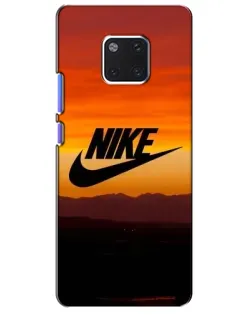 Чехол для Huawei Mate 20 Pro (LYA-L09, LYA-L29) с картинкой «Nike — вечерний горизонт»